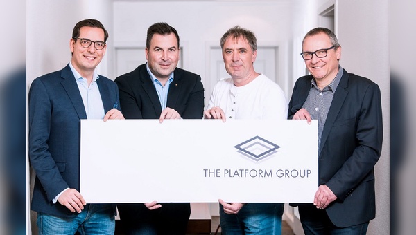 Die Fuehrungsriege der neugegruendeten The Platform Group GmbH & Co. KG