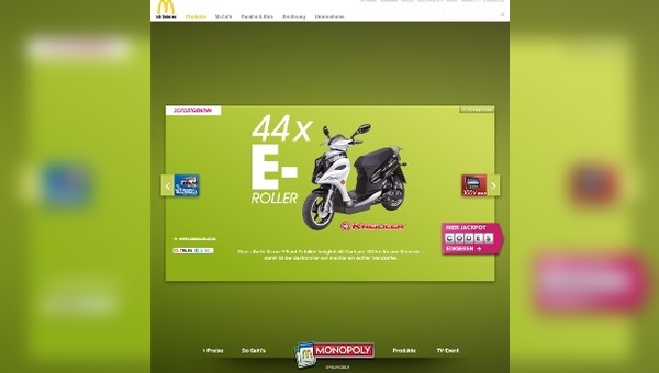 McDonald's und Cycle Union spielen Monopoly