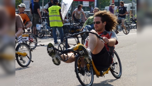 Ausprobieren auf dem Parcours - auf der Spezi ist das wieder möglich