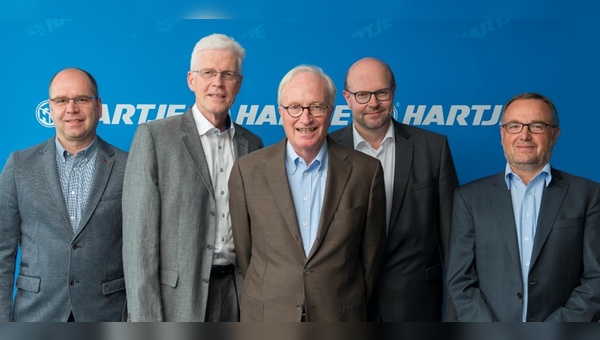 v.l.: Frank Thies, Wolfgang Arens, Hermann Hartje, Dirk Zwick, Harry Kirchhoff