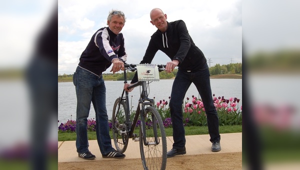 Jörg Reckendrees (Stevens) und Kai Jörg Evers