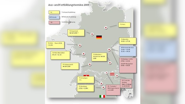 MTB-Guide - Termine und Orte