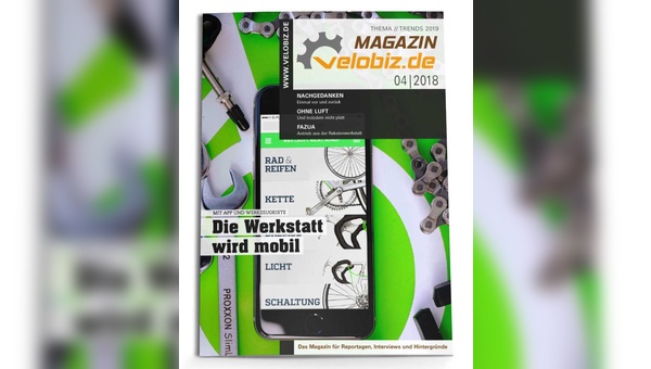 Titel velobiz.de Magazin 4-18