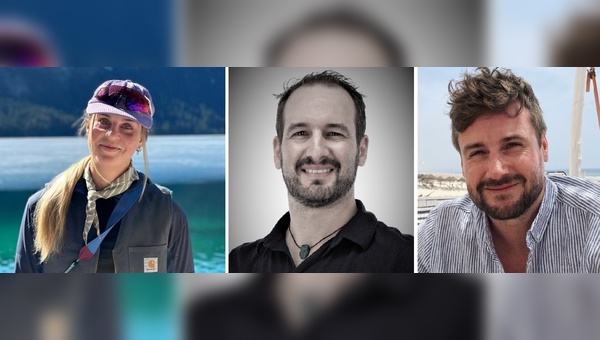 Foto: Julbo - v.l. Clara Benders, Dennie Wagner und James Littlejohn