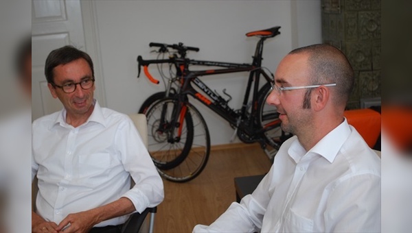Andreas Lübeck und Ulf C. Blume sind auf der Eurobike wieder mit einem Fachhandels-Seminar vertreten.