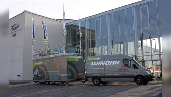 Testtruck mach sich auf den Weg durch Deutschland