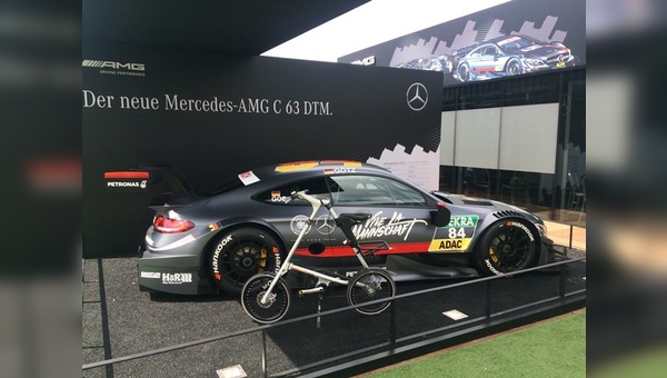 Gemeinsamer Auftritt: Mercedes-AMG und Strida
