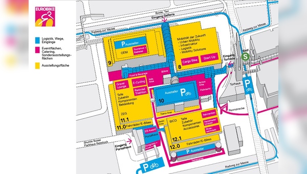 Die Halle 8 wird die Heimat für den Bereich Urban Mobility