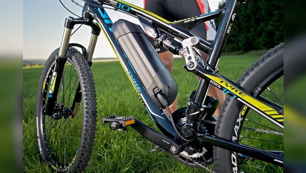 Binova Flow am Mountainbike
