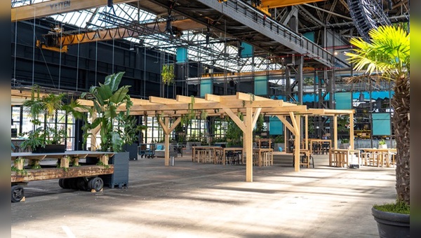 Foto: Cyclingworld Europe - neue Flächen für die Fahrradmesse entstehen im "RheinRiff". 