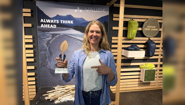 Foto: Vaude - Antje von Dewitz wurde als "Transformation Leader" ausgezeichnet
