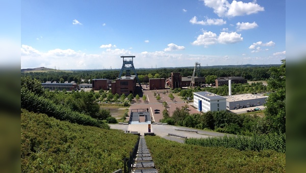 Das Gelaende der ehemaligen Zeche Ewald in Herten ist der Schauplatz der GRAVEL GAMES