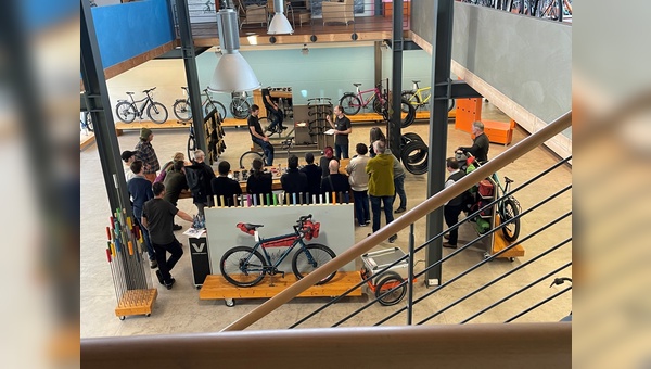 Foto Velotraum - Live-Bikefitting im Rahmen der Händlerschulung