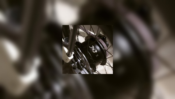 Foto: 3x3 Bike - neue Getriebenabe 3x3 Six