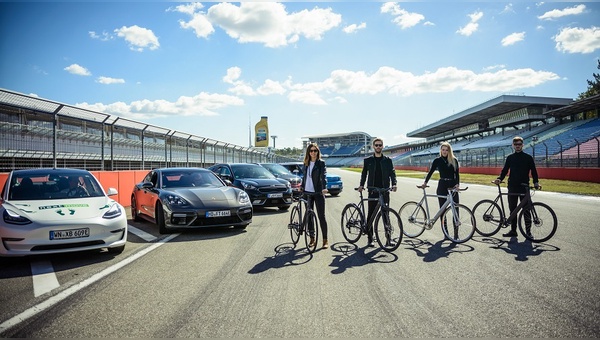 Am Hockenheimring drehen in wenigen Tagen E-Fahrzeuge ihre Runden.