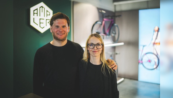 KÕU Mobility Group CEO Kristjan Maruste und Ampler Interims-CEO Kadri Rehkli