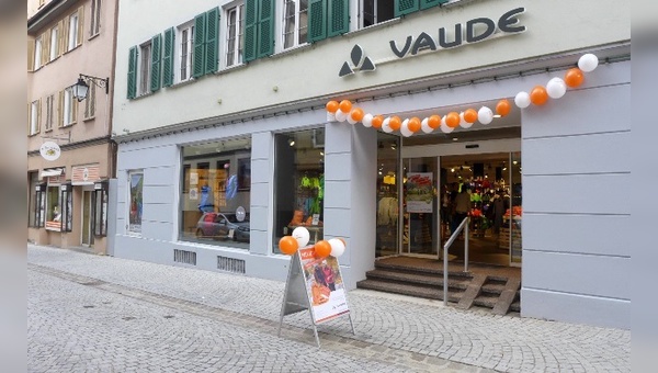 In Schwaben öffnete kürzlich der 15. Vaude-Store in Deutschland.