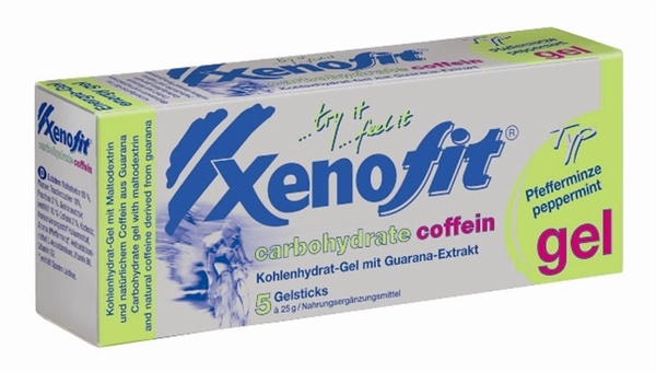 Xenofit carbohydrate gel Pfefferminze coffein