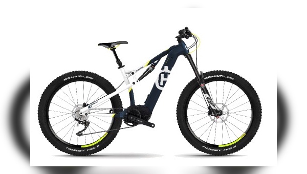 Top-Modell bei den E-Mountainbikes der Marke Husqvarna: MC7