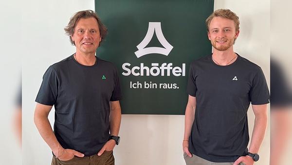 Foto: Schöffel Sport - Peter Jud (links) mit Jakob Schöffel