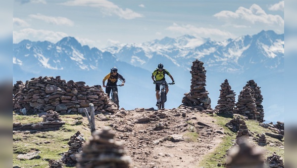 Traumhafte Aussichten bei der Shimano E-Mountainbike-Experience in Südtirol