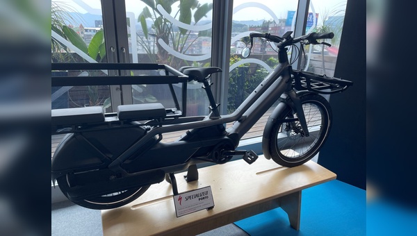 Das "Porto Turbo" war in der vergangenen Woche bereits in Taipeh auf der Taipei Cycle Show zu sehen.