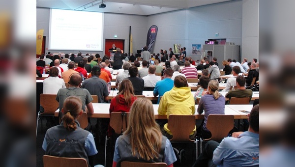 Beim Eurobike Travel Talk war der Konferenzsaal der Messe Friedrichshafen bis auf den letzten Platz besetzt.