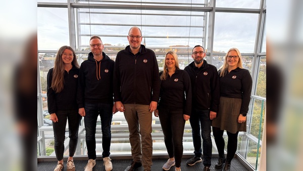 Foto: Foto: Nikolas Bosen - v.l.n.r.: Lena Brune, Frederik Reichert, Marcel Spork, Sarah Baukmann, Christopher Hetzel, Anika Ochel 