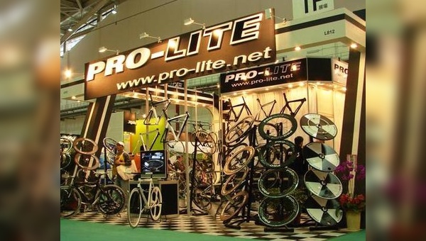 Pro-Lite-Stand auf der Taipei Cycle Show