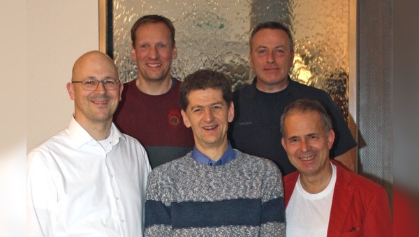 v.l.n.r.: Thomas Schwerdtner, Thorsten Larschow, Friedrich von Trotha, Ralf Rätzel, Albert Herresthal