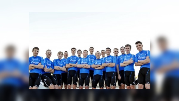 Das Team Gazprom RusVelo wird von UYN ausgesrüstet.