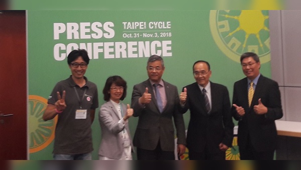 Vertreter der taiwanischen Fahrradbranche auf der Eurobike