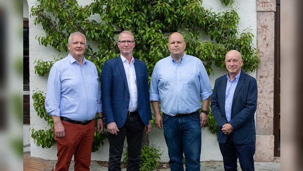 Das Präsidium besteht weiterhin aus den vier gleichberechtigten Präsidenten, v.l.n.r. Johann Schober, Dr. Holger Schwarting, Dieter Hagleitner, Dr. Michael Schineis