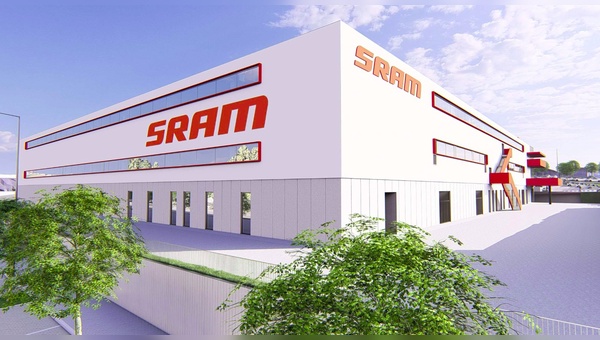 Foto: Sram - So soll die Produktionsstätte nach Fertigstellung von außen aussehen.