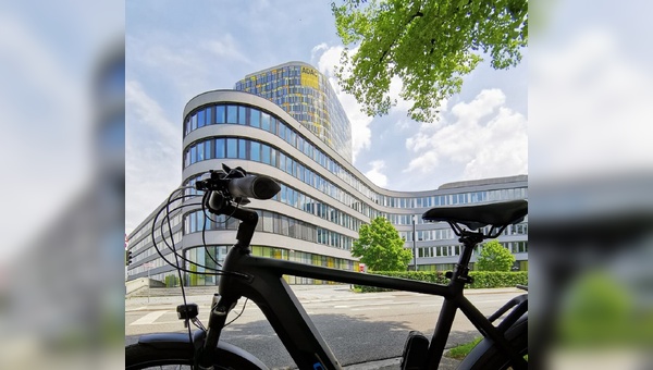 Das Thema Fahrrad wird beim ADAC in Muenchen immer interessanter.