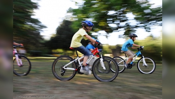 Radfahren macht vielen Schulkindern zunehmend Probleme
