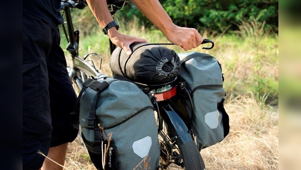 Gepäcktransport mit dem Cargo Rack