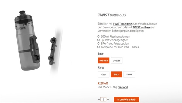 Fidlock vertreibt künftig auch direkt an Endkunden via Webshop