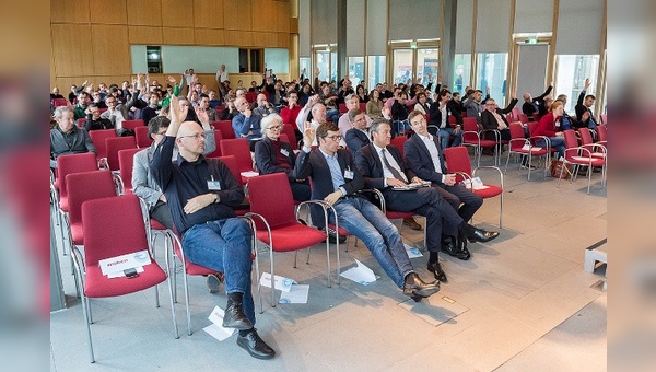 Die Kongressteilnehmer stellen klare Forderungen an die Politik