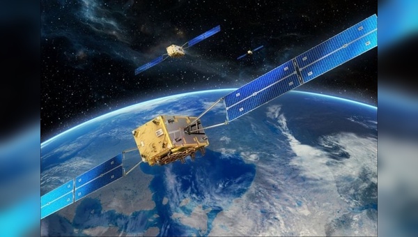 Eine Reihe von solcher Satelliten sind die Grundlage des Galileo-Systems.