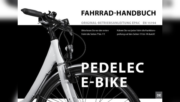 Neu im Programm: Bedienungsanleitungen für E-Bikes und Pedelecs