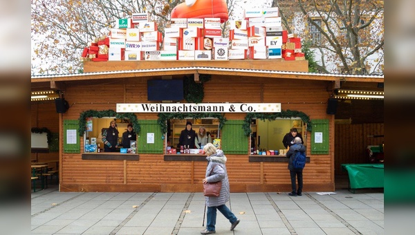 Weihnachtsmann & Co.: Ein Spendenprojekt in Stuttgart.
