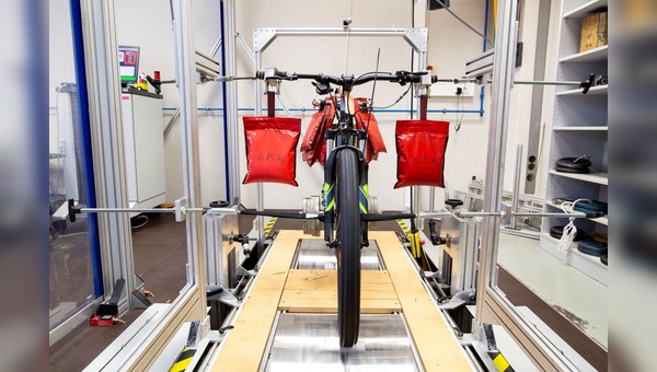 Ein Prüfbild aus einem Test der Stiftung Warentest.