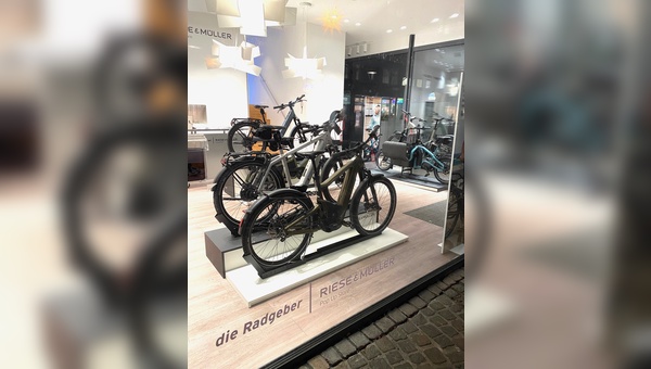 Foto: die Radgeber - Pop-Up-Store in der Mainzer Innenstadt.