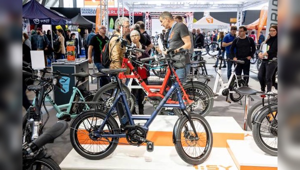 Auf der CMT in Stuttgart hat auch das Thema Fahrrad einen Auftritt.