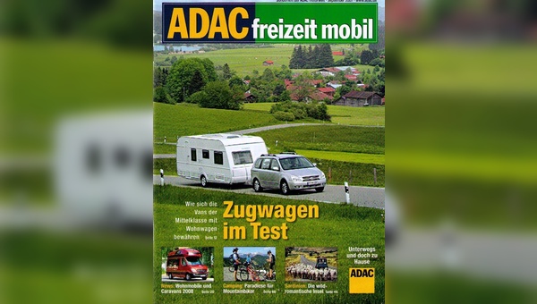 Der ADAC stellt in seiner Zeitschrift {i}freizeit mobil{/i} Camping-Plätze für Mountainbiker vor.