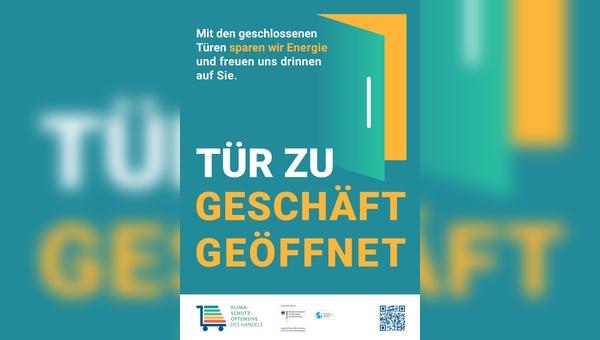 Plakate unterstützen bei der Kommunikation von Energiesparmaßnahmen.