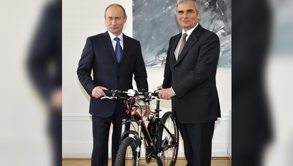 Vladimir Putin und Werner Faymann