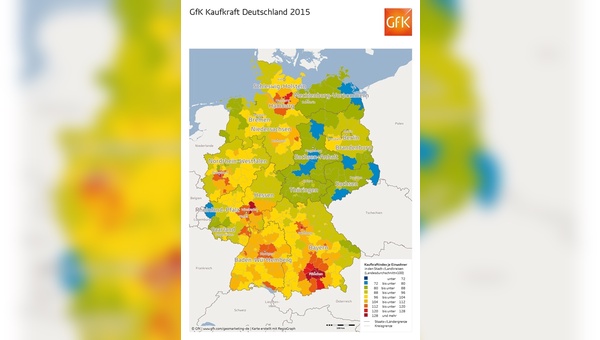 Die durchschnittliche Kaufkraft wird größer