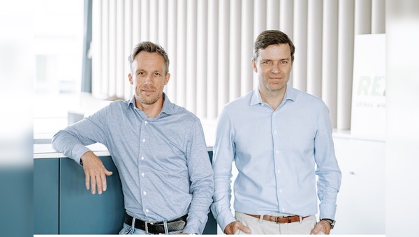 Die Rebike Mobility GmbH Gründer und Geschäftsführer Sven Erger (li.) und Thomas Bernik.